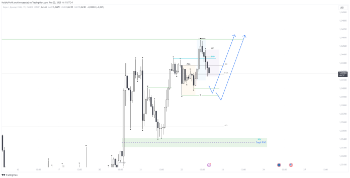 EUR/USD - 22.01.25 - Продолжение лонга на NY-сессии